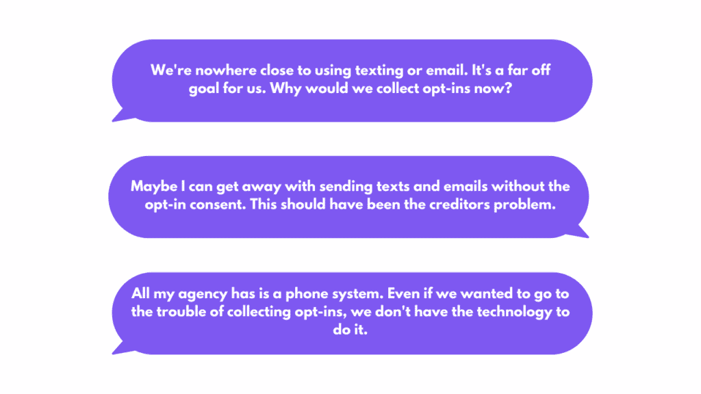 opt-in excuses